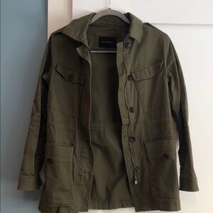 Banana Republic Dark Olive Military Jacket